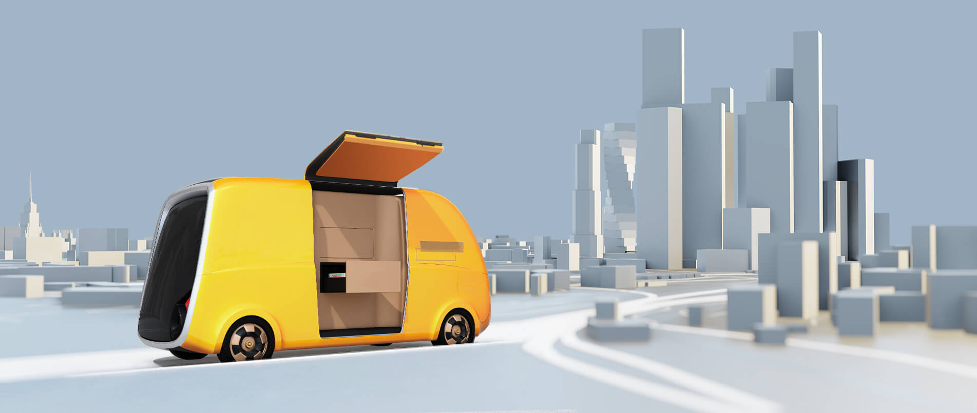 必一运动助力无人配送车解急难